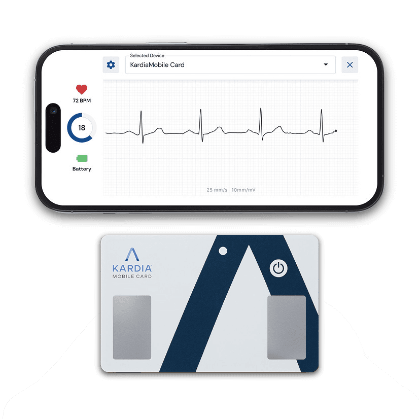 Record an EKG in seconds